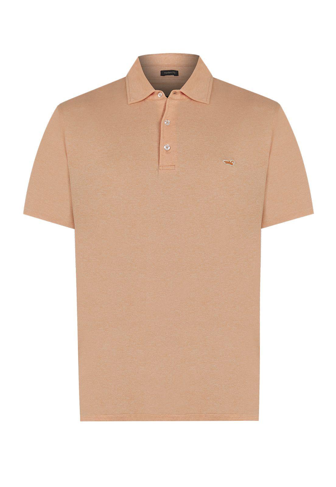 Polera Fibras Reciclada Naranja Frateli Hombre -0