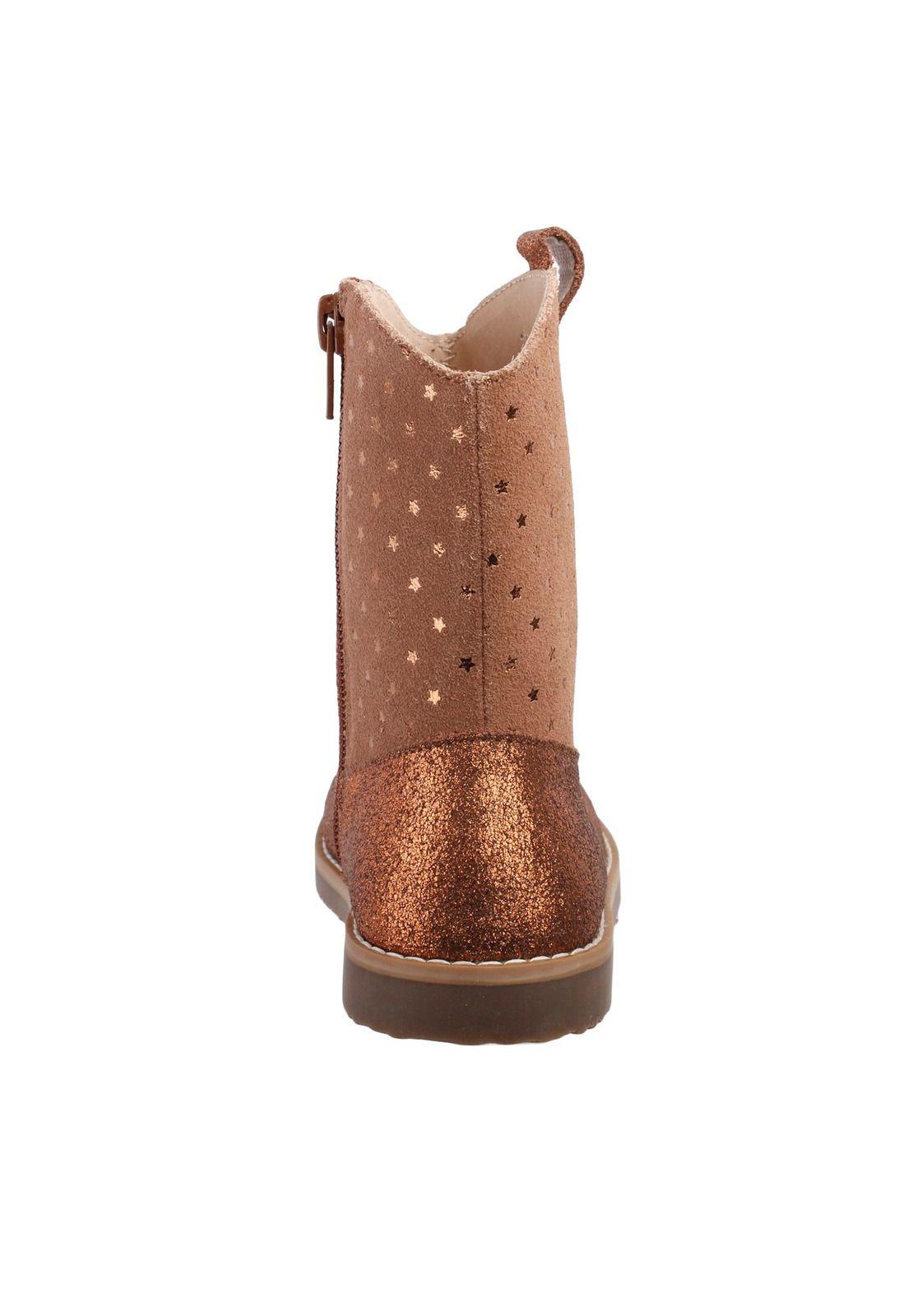 Bota Cuero Starry Café-3