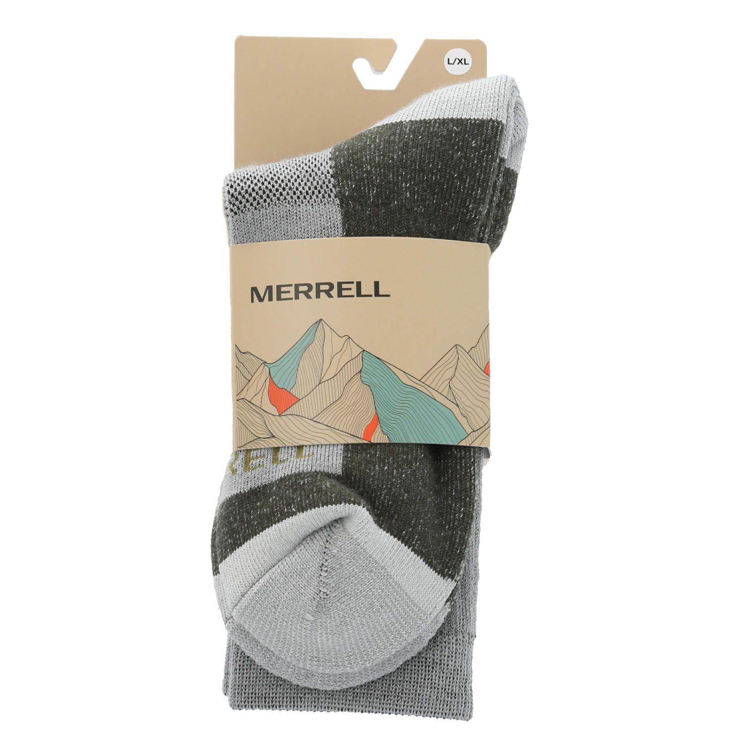 Calcetin Unisex Berk Technical Crew Verde Merrell-1