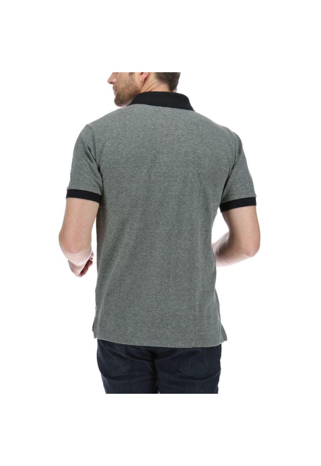 Polera Polo Hombre New Logo Polo Gris-2