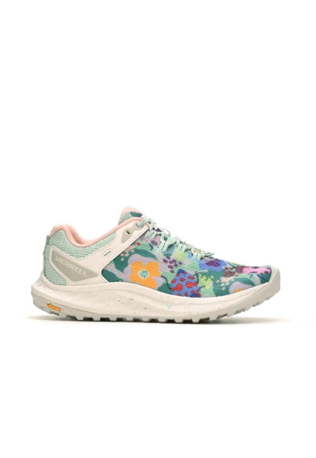 Zapatilla Mujer Antora 3 Botanist Blanco-3