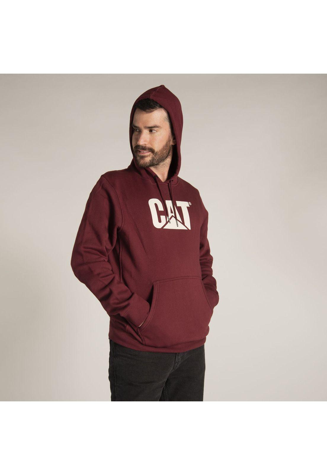 Polerón Hombre Foundation Po Hooded Rojo-1