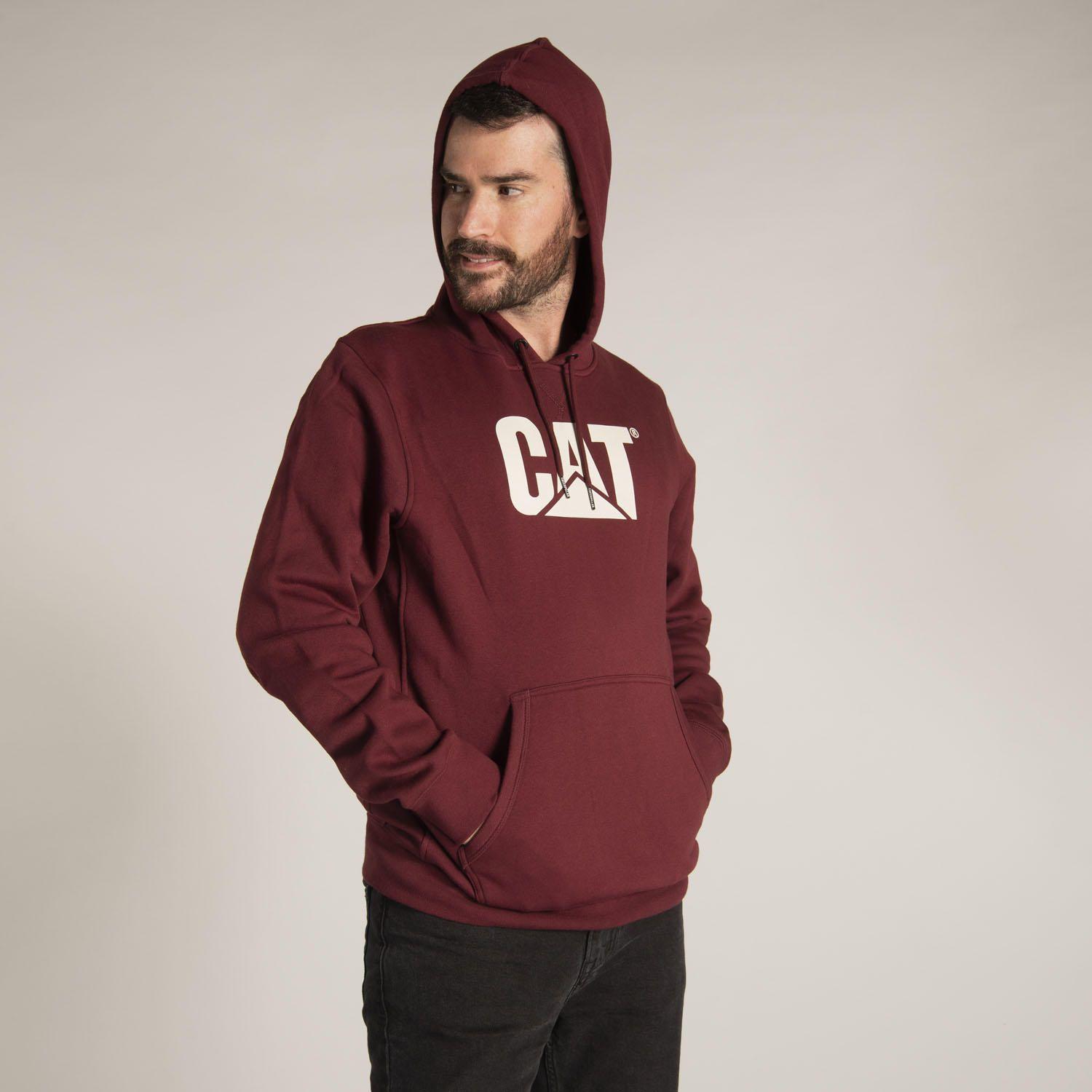 Polerón Hombre Foundation Po Hooded Rojo-1