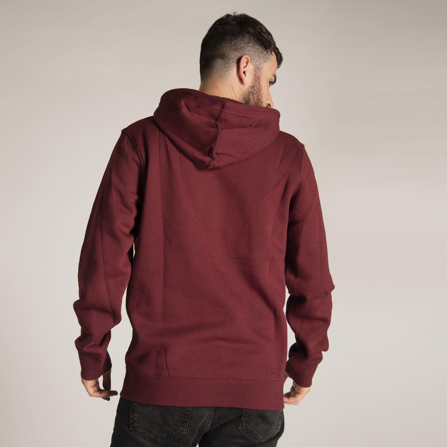 Polerón Hombre Foundation Po Hooded Rojo-2