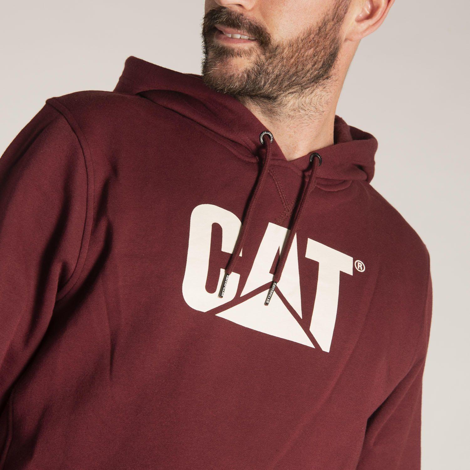 Polerón Hombre Foundation Po Hooded Rojo-4