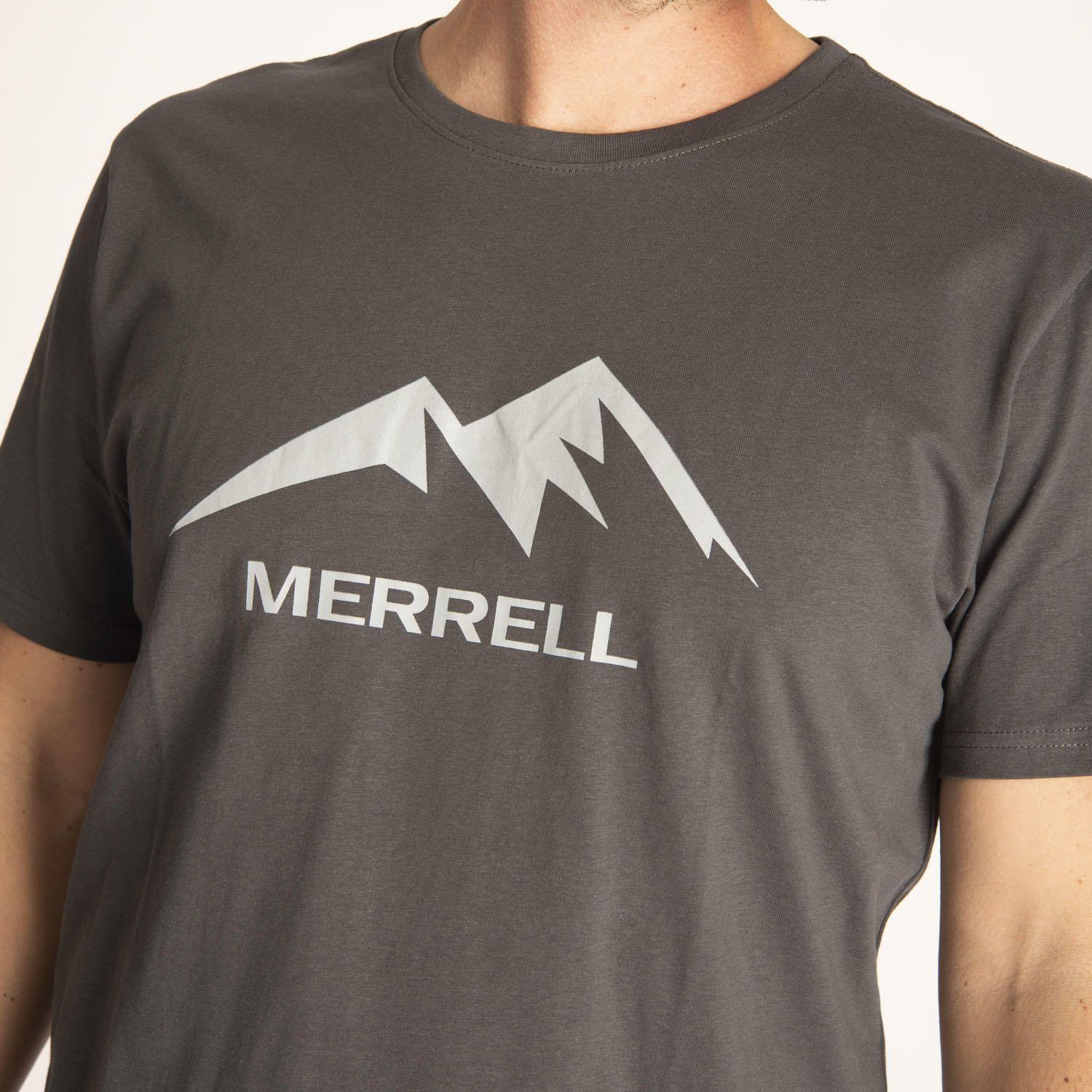 Polera M/C Hombre M Logo Tee Gris-4