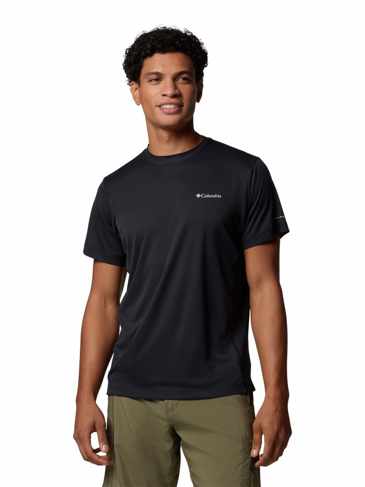 Polera M Corta Hombre Zero Rules Light Negro Columbia-0