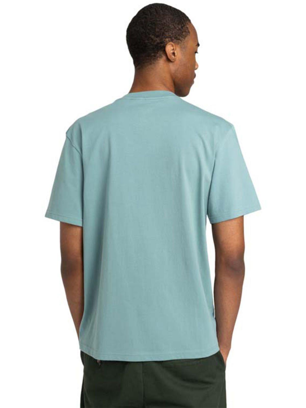 Polera Manga Corta Hombre Skateboard Co Celeste-1