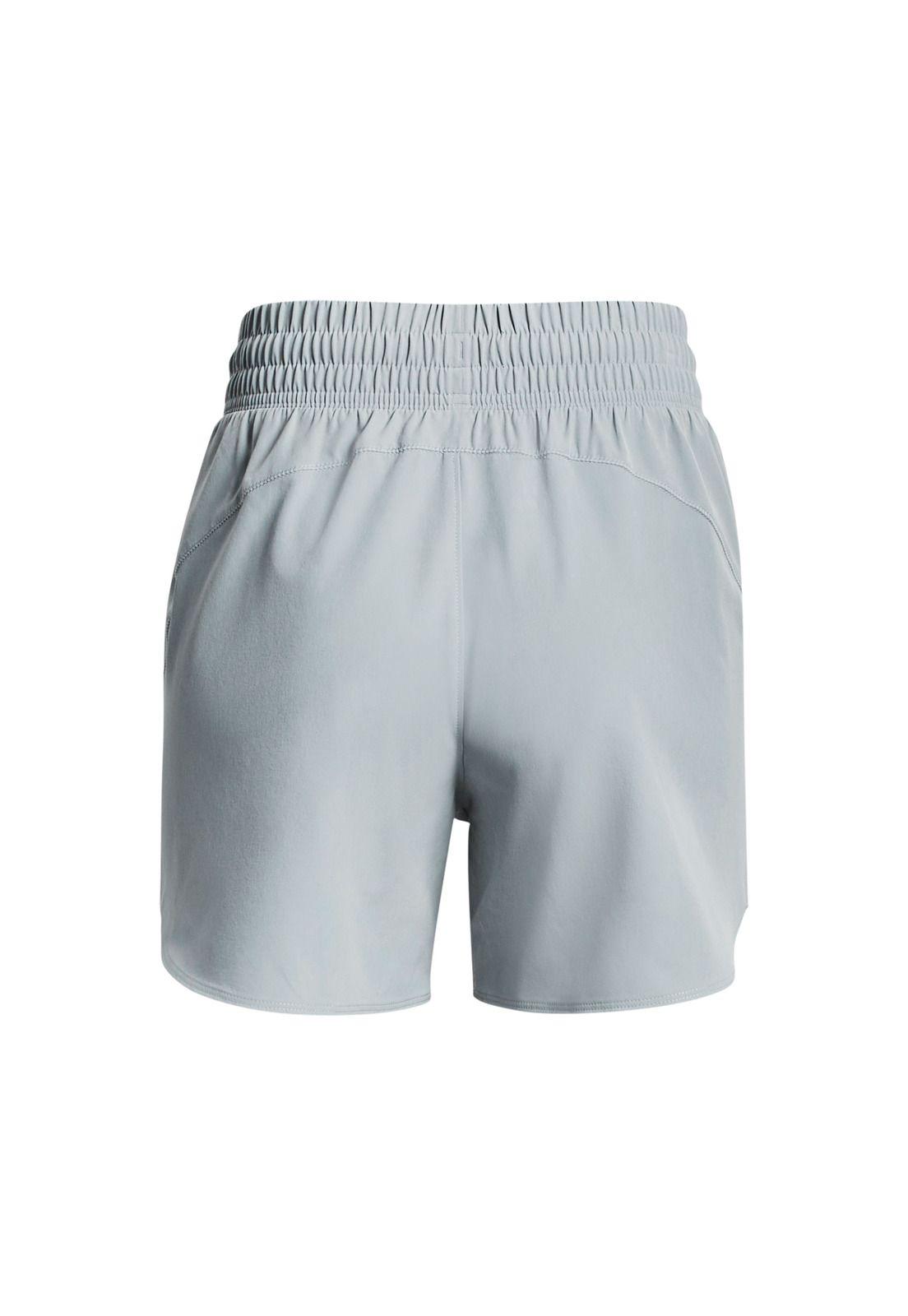 Short Training Flex Woven 13Cm Gris Mujer-1