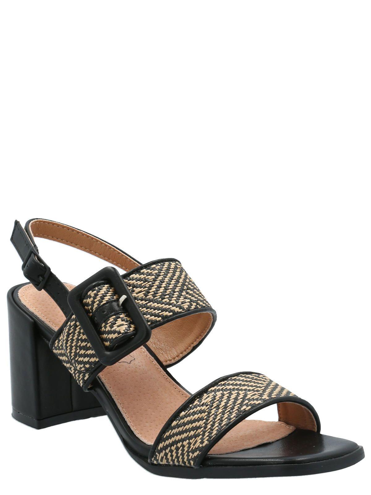 Sandalia Mujer Jamino Negro -0