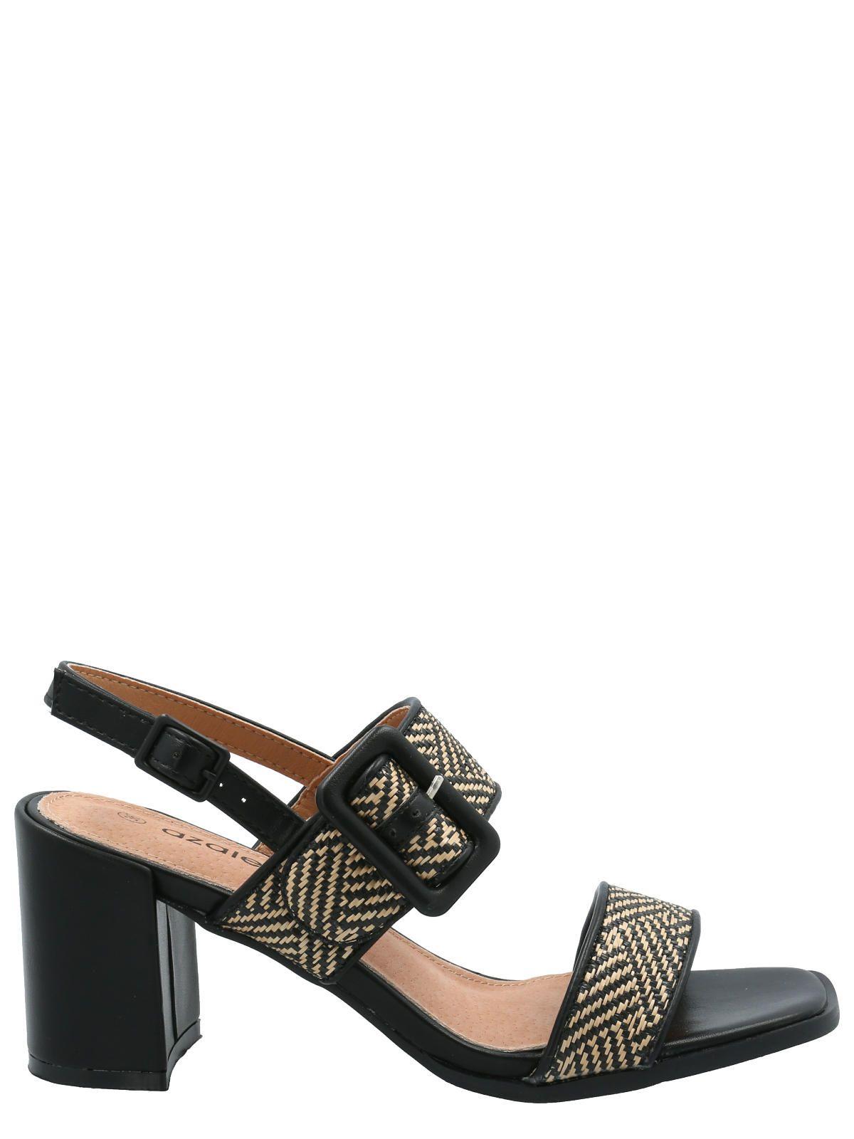 Sandalia Mujer Jamino Negro -1