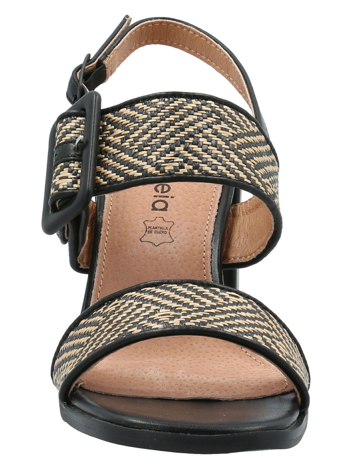Sandalia Mujer Jamino Negro -3