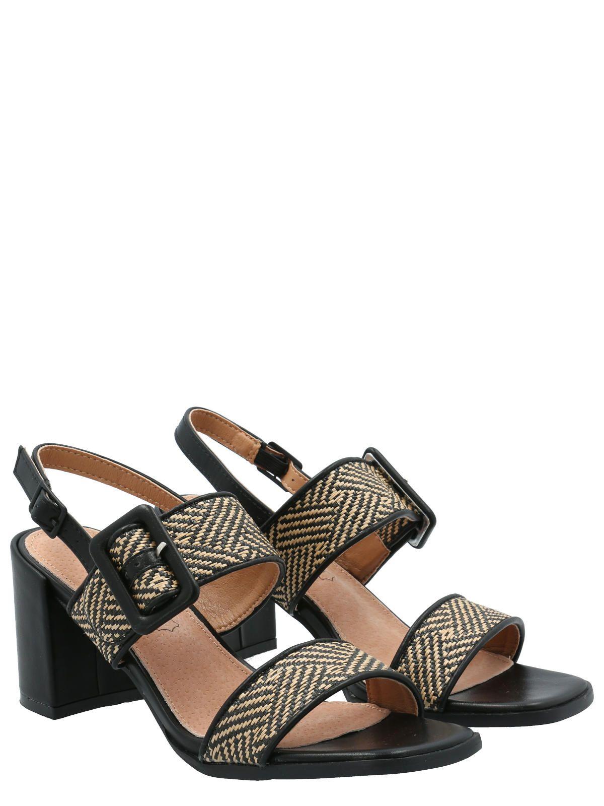 Sandalia Mujer Jamino Negro -7