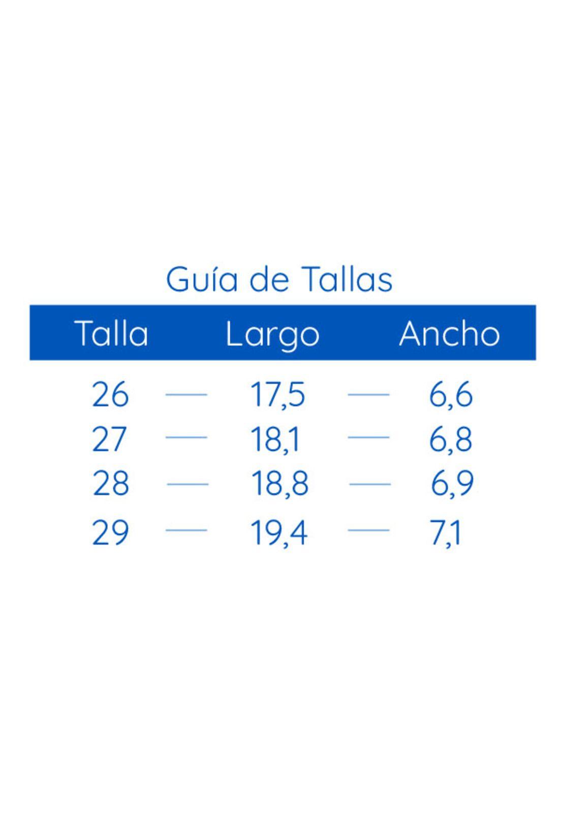 Zapatilla Azul Oscuro Niño Billy -2