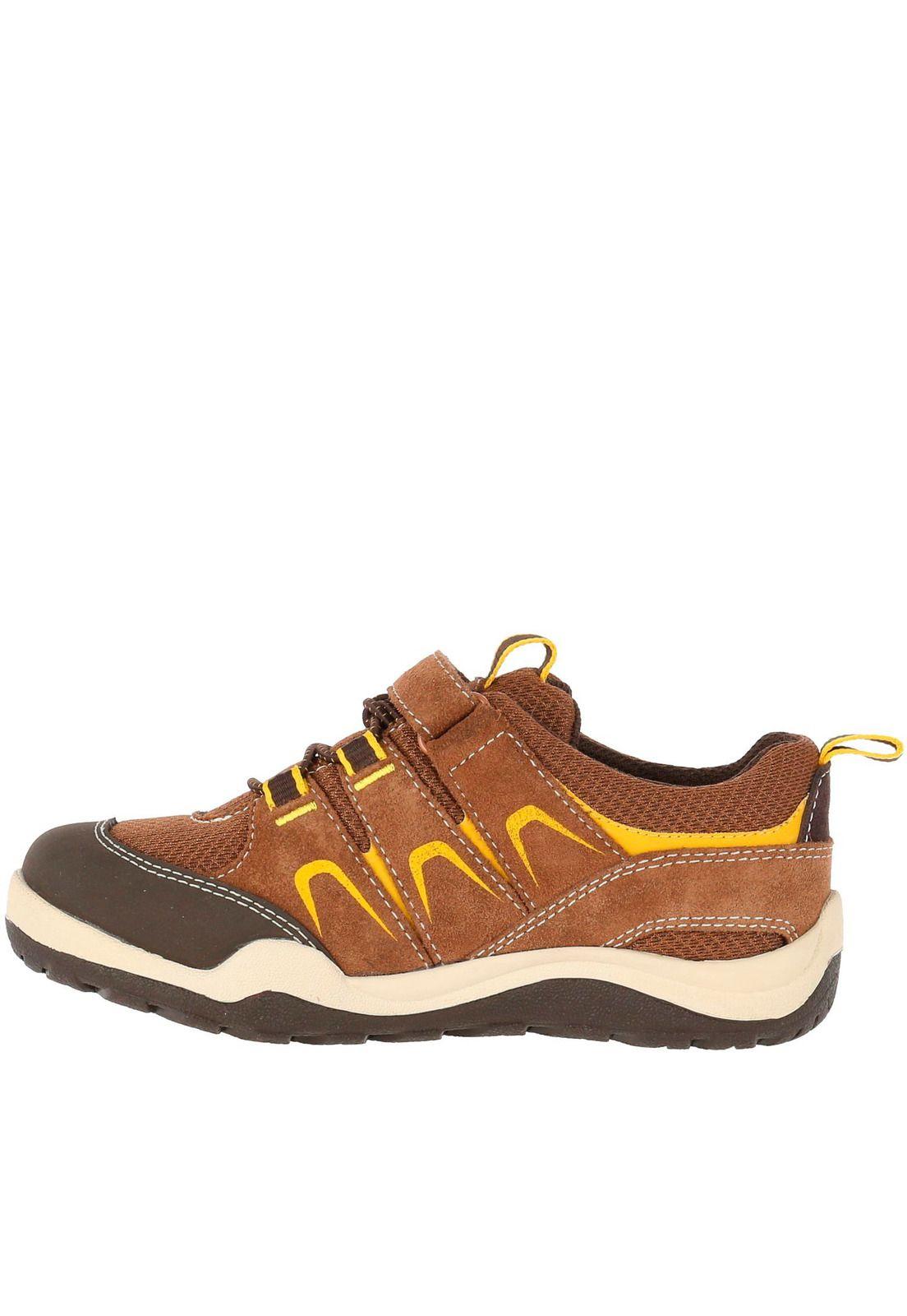 Zapatilla Cuero Rapid Café-3