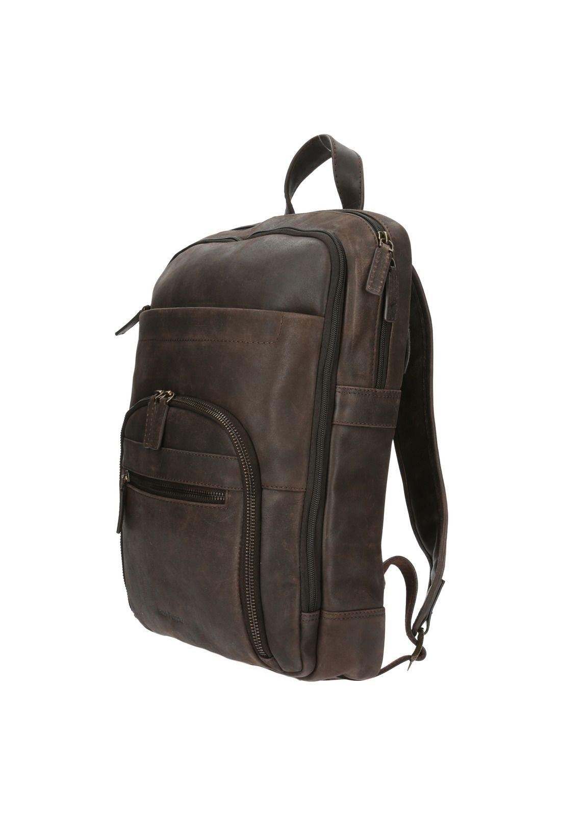 Mochila Casual Th Hunt Back Café Hombre-1