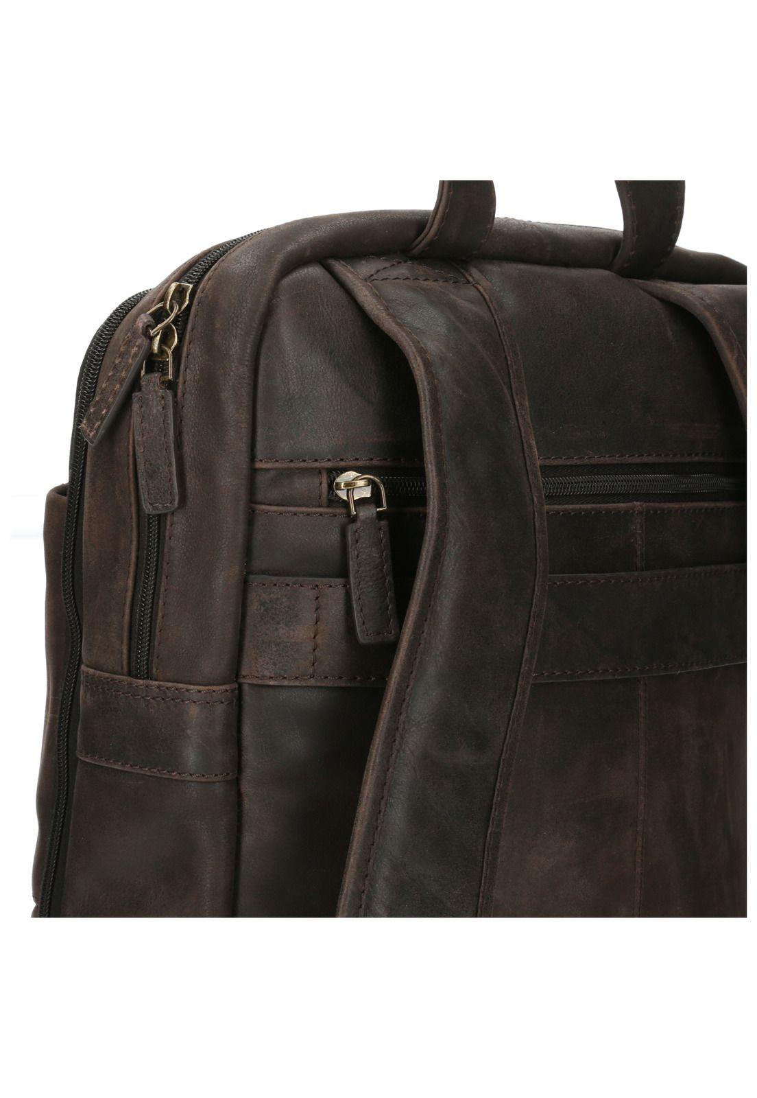 Mochila Casual Th Hunt Back Café Hombre-3