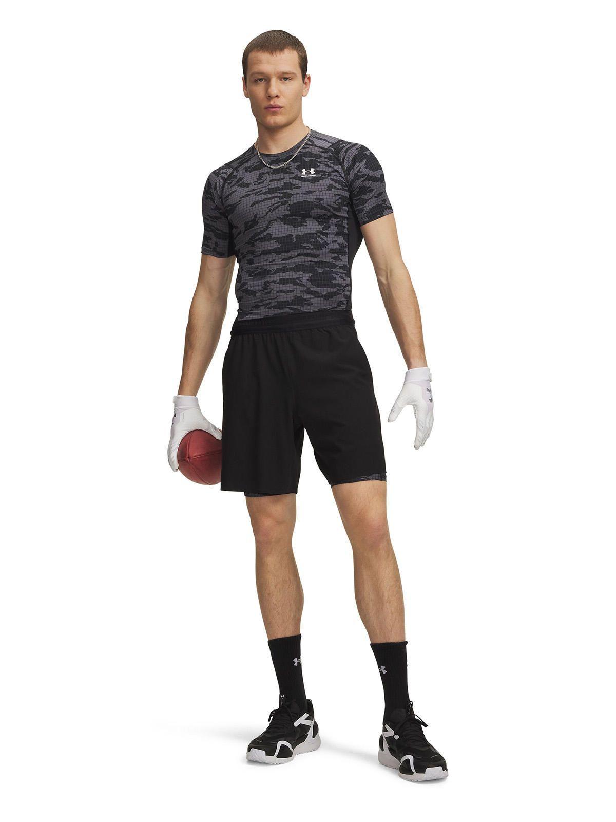 Primera Capa Inferior Hombre Heatgear Printed Negro-3