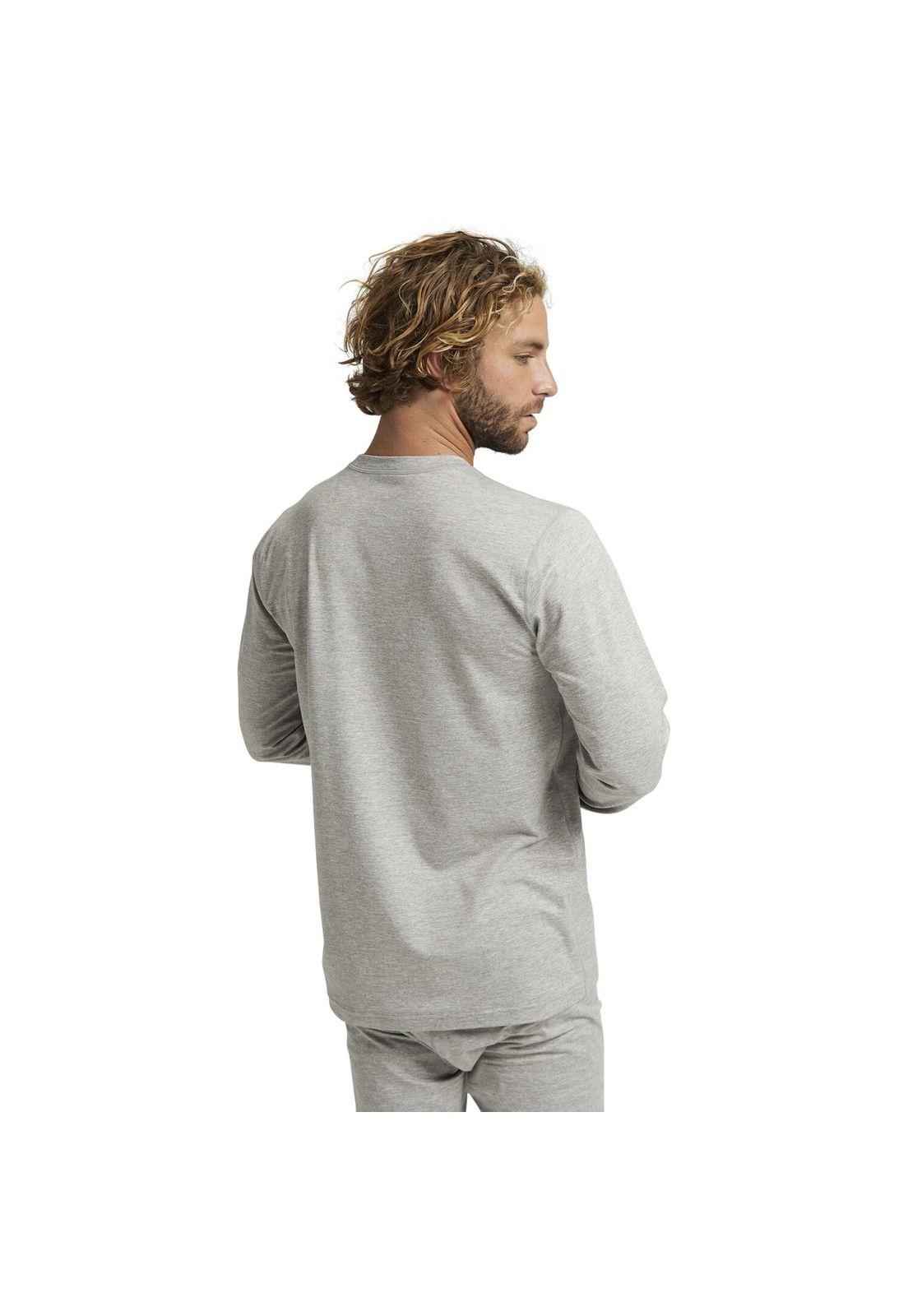 Polera Primera Capa Hombre Lightweight X Negro-1