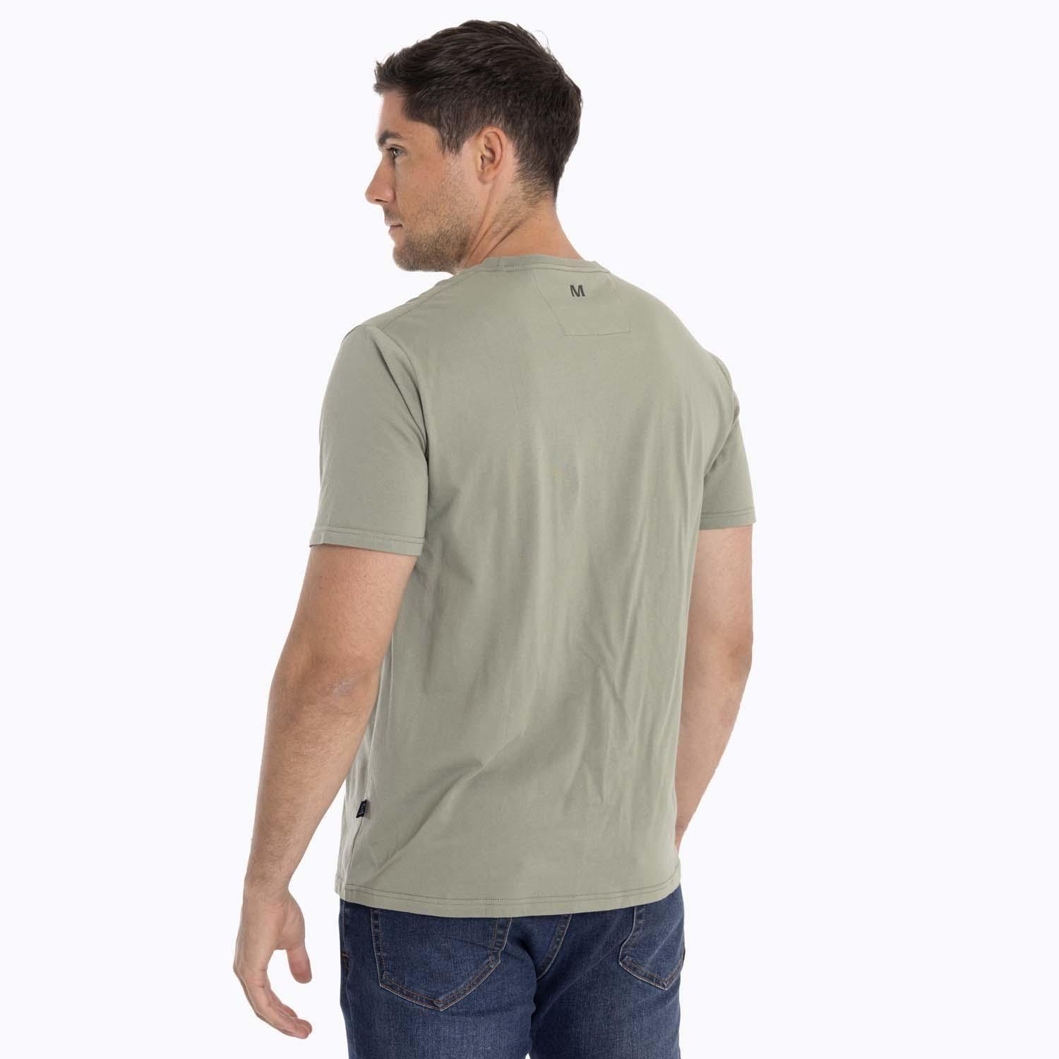 Polera Hombre Suwannee Verde Merrell-3