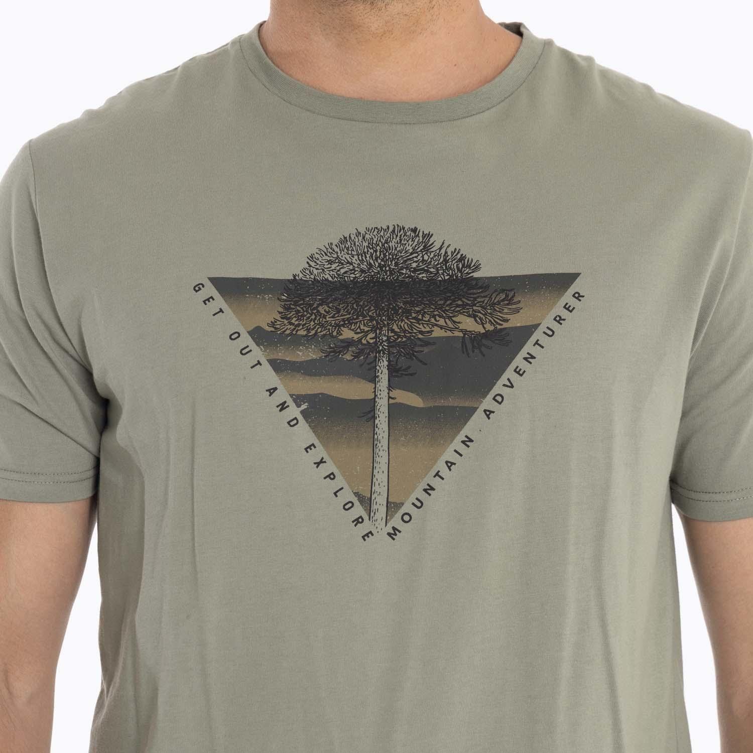 Polera Hombre Suwannee Verde Merrell-4