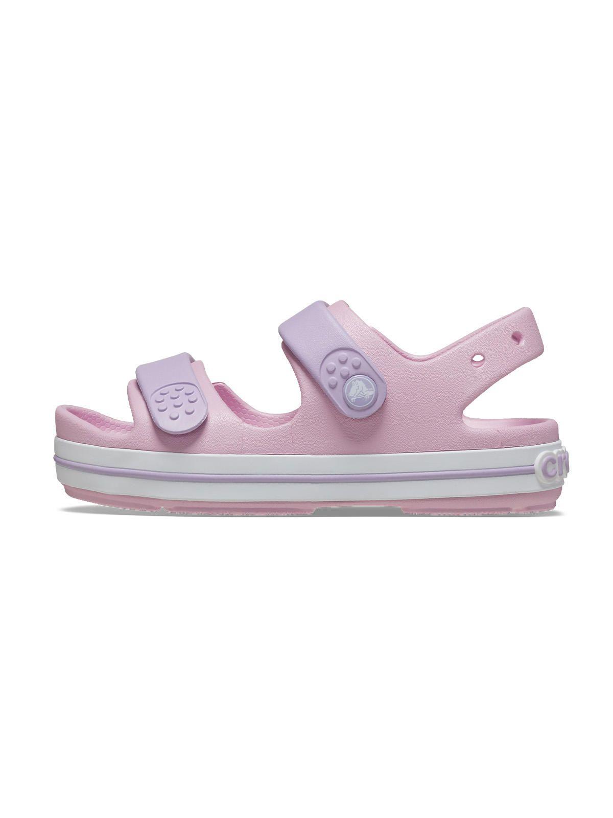 Sandalia Crocs Niño Crocband Cr Sdl K Rosado-1