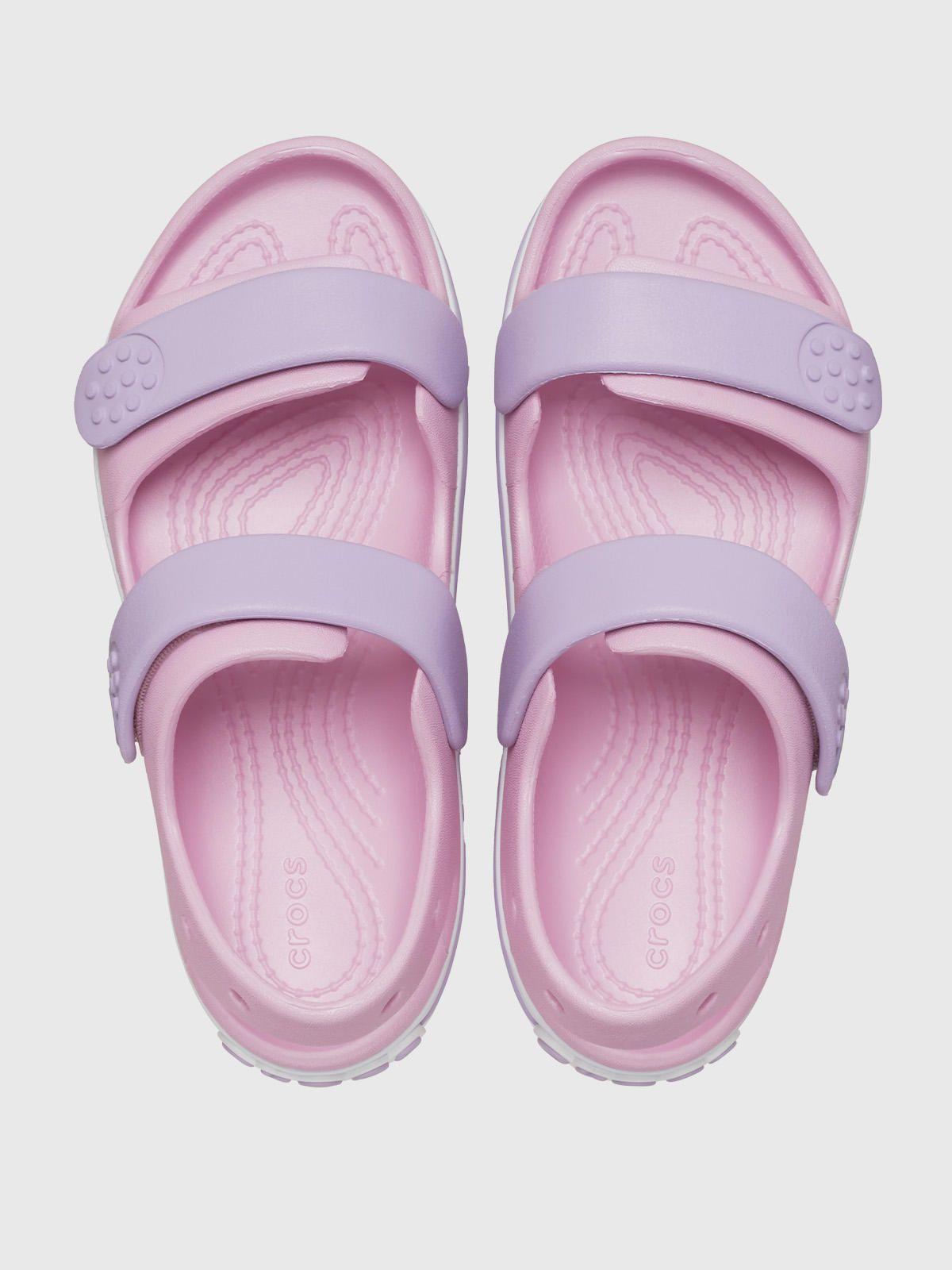 Sandalia Crocs Niño Crocband Cr Sdl K Rosado-4
