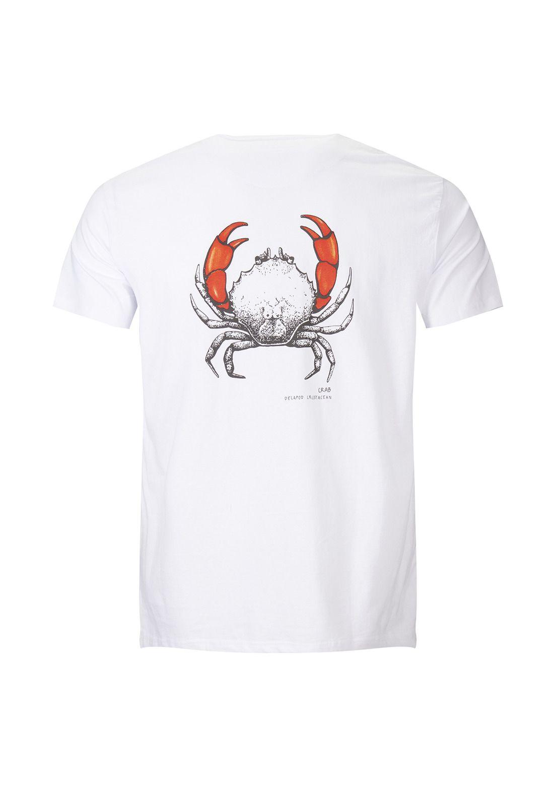 Polera Algodón Orgánico Hombre Organic Blanco-1