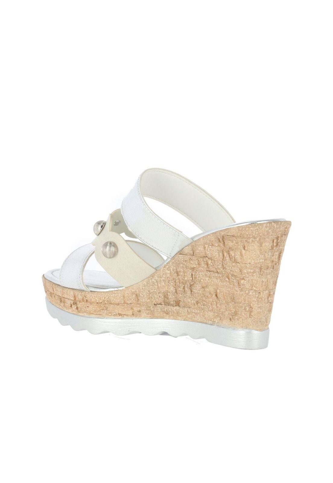 Sandalia  Siena Plateado-4