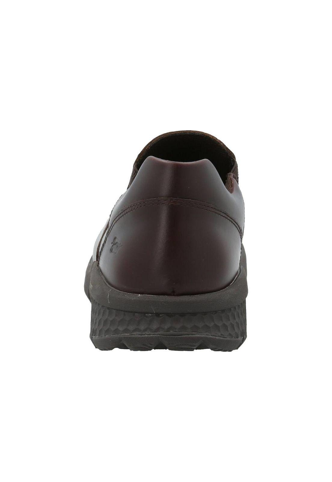 Zapato Cuero Hombre Vicudi Café Oscuro-6