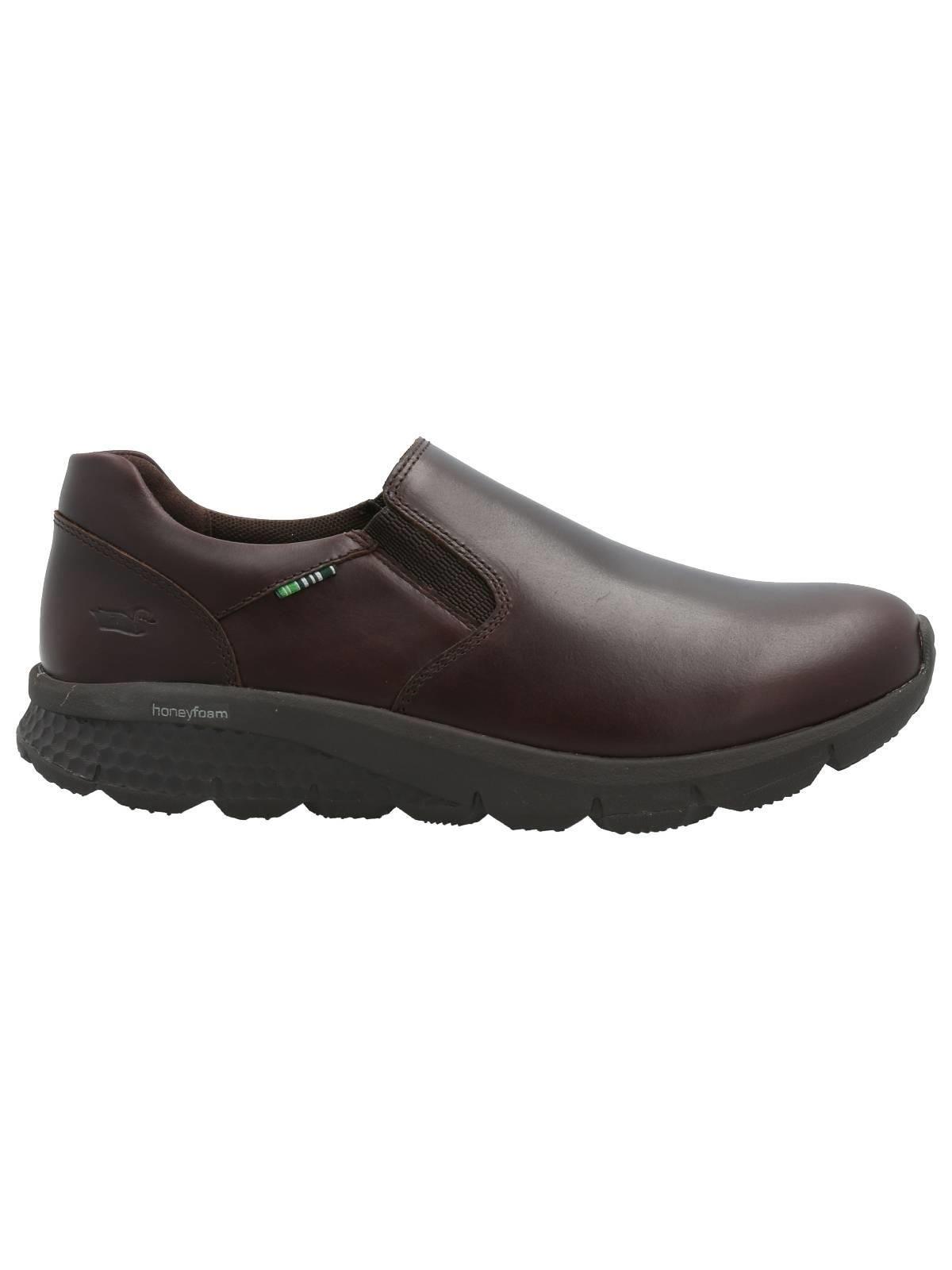 Zapato Cuero Hombre Vicudi Café Oscuro-0