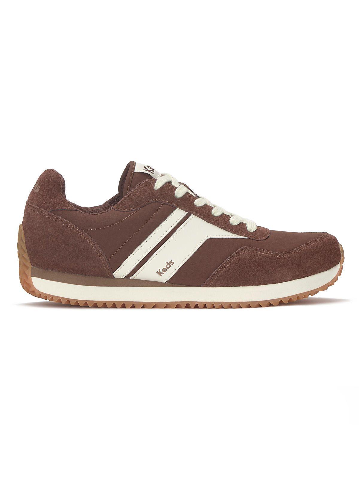 Zapatilla Textil Mujer Rena Gamuza Café-0