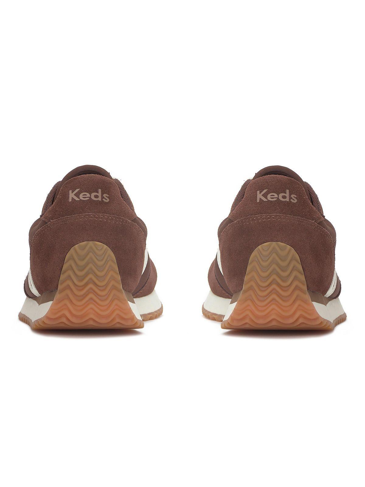 Zapatilla Textil Mujer Rena Gamuza Café-5