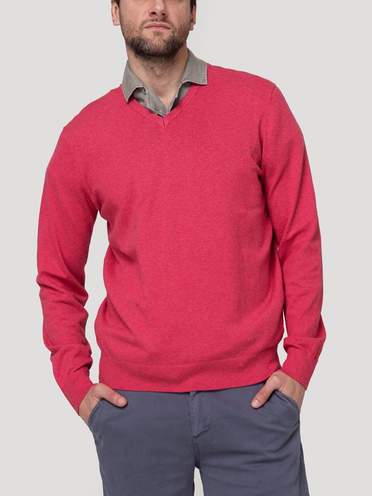 Sweater Algodón Orgánico Hombre Angriv Rosado-4