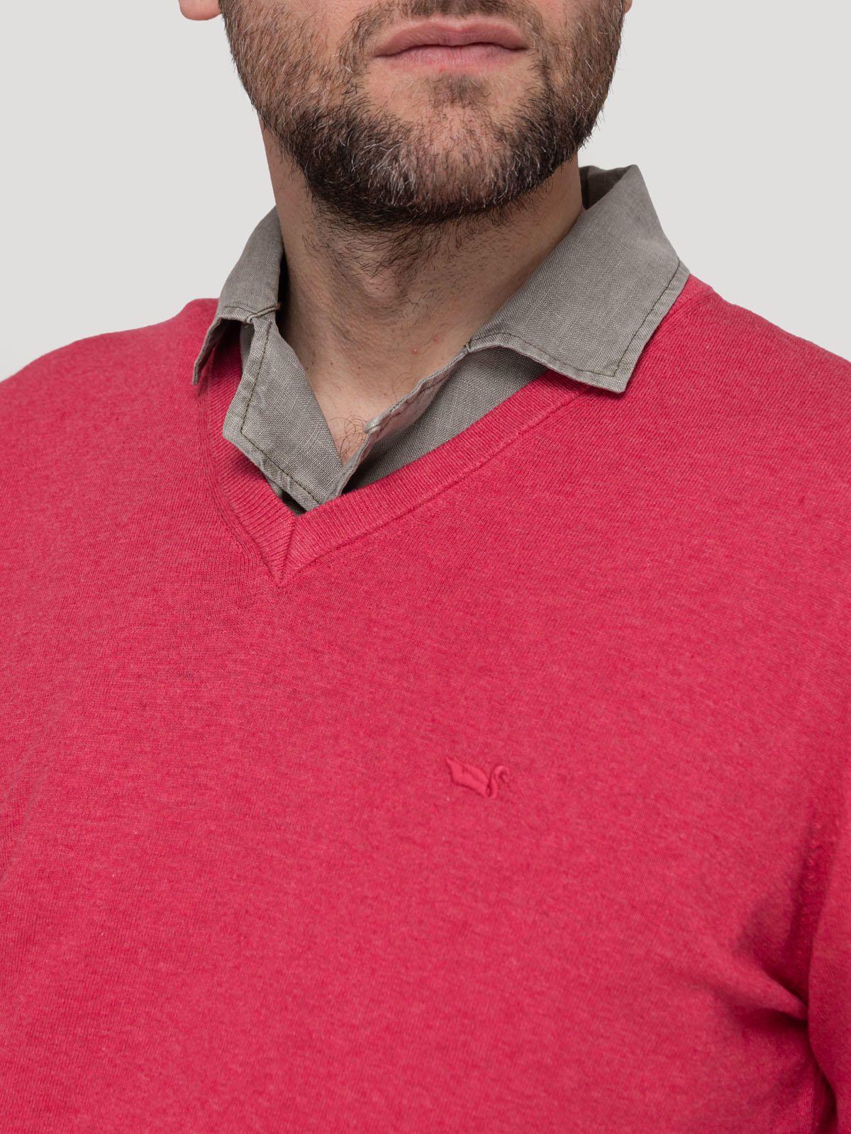Sweater Algodón Orgánico Hombre Angriv Rosado-6
