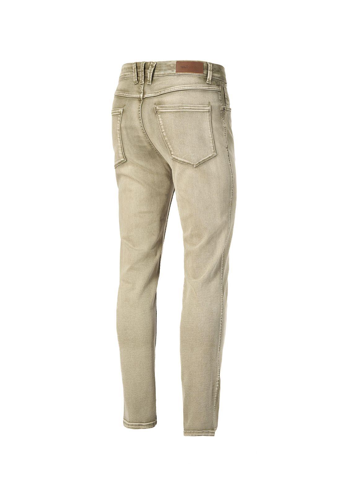 Jeans Hombre Baycolor Verde Oscuro-1