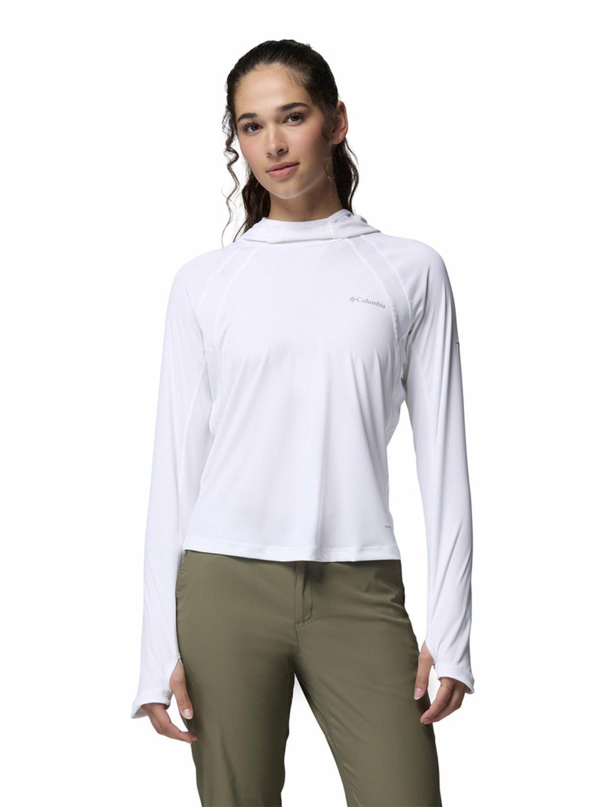 Polera Manga Larga Mujer Stealth Spring Blanco-0