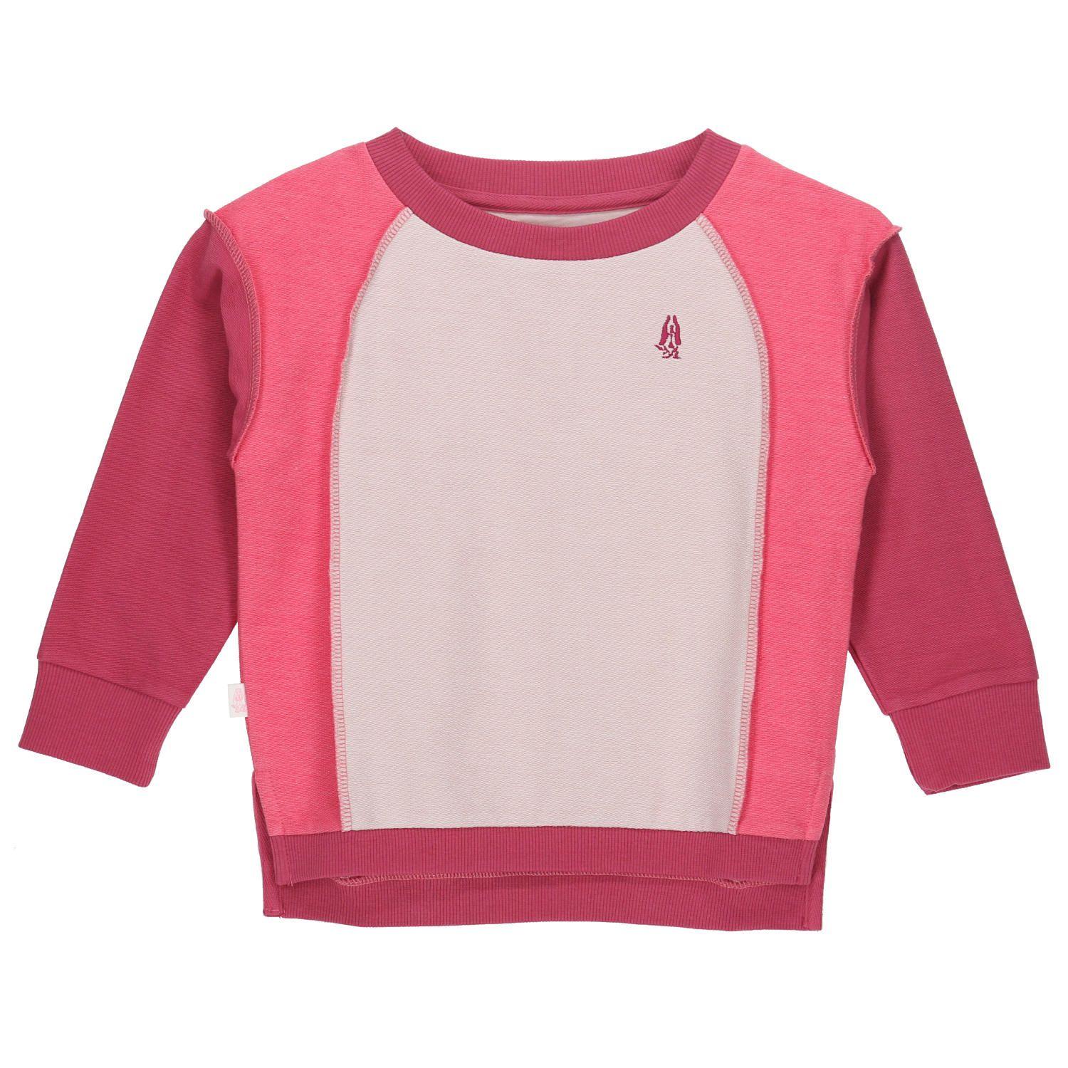 Polerón Niña Terry Rosado-0