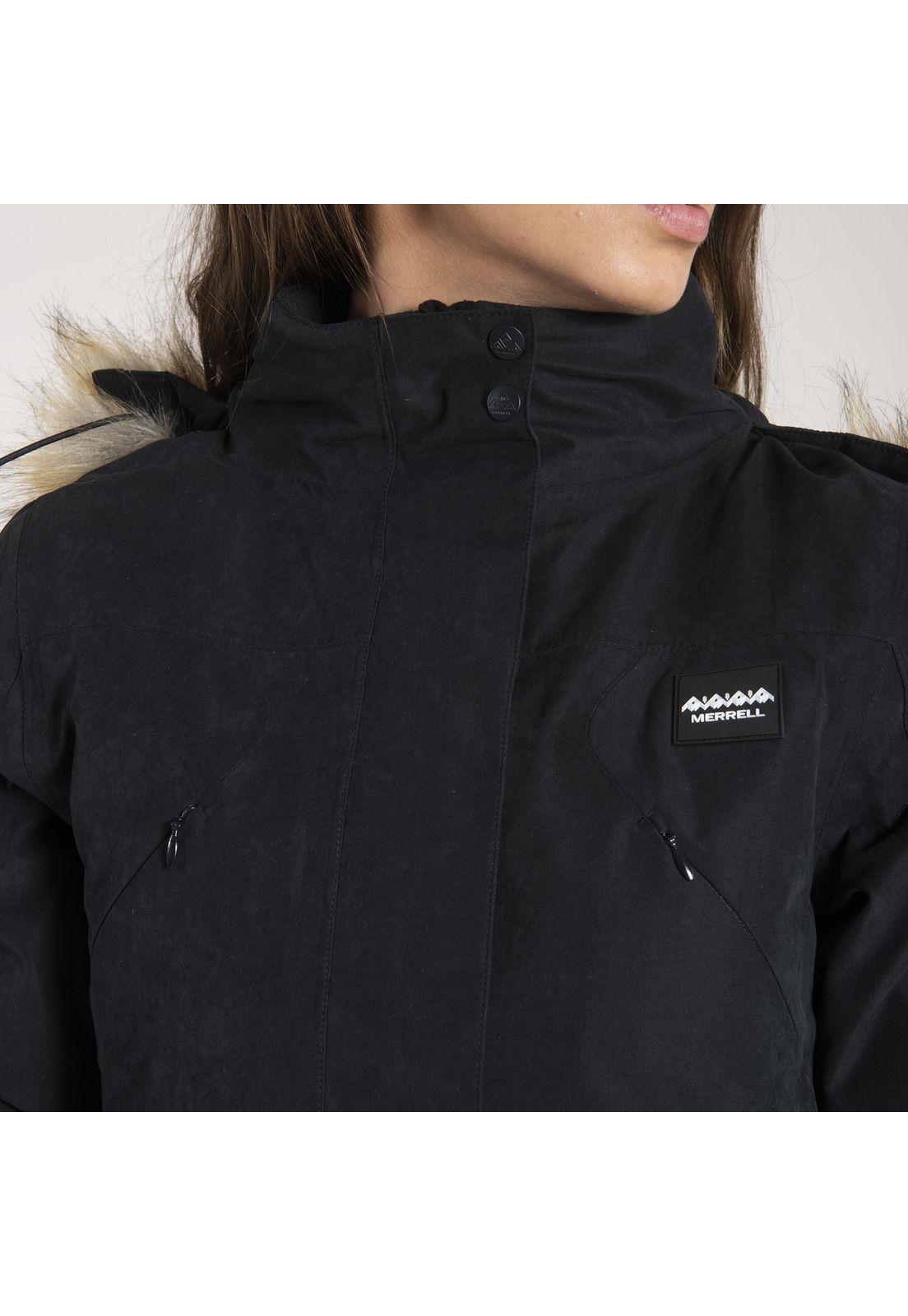 Parka Mujer Kahuna Repreve Waterproof Negro-3