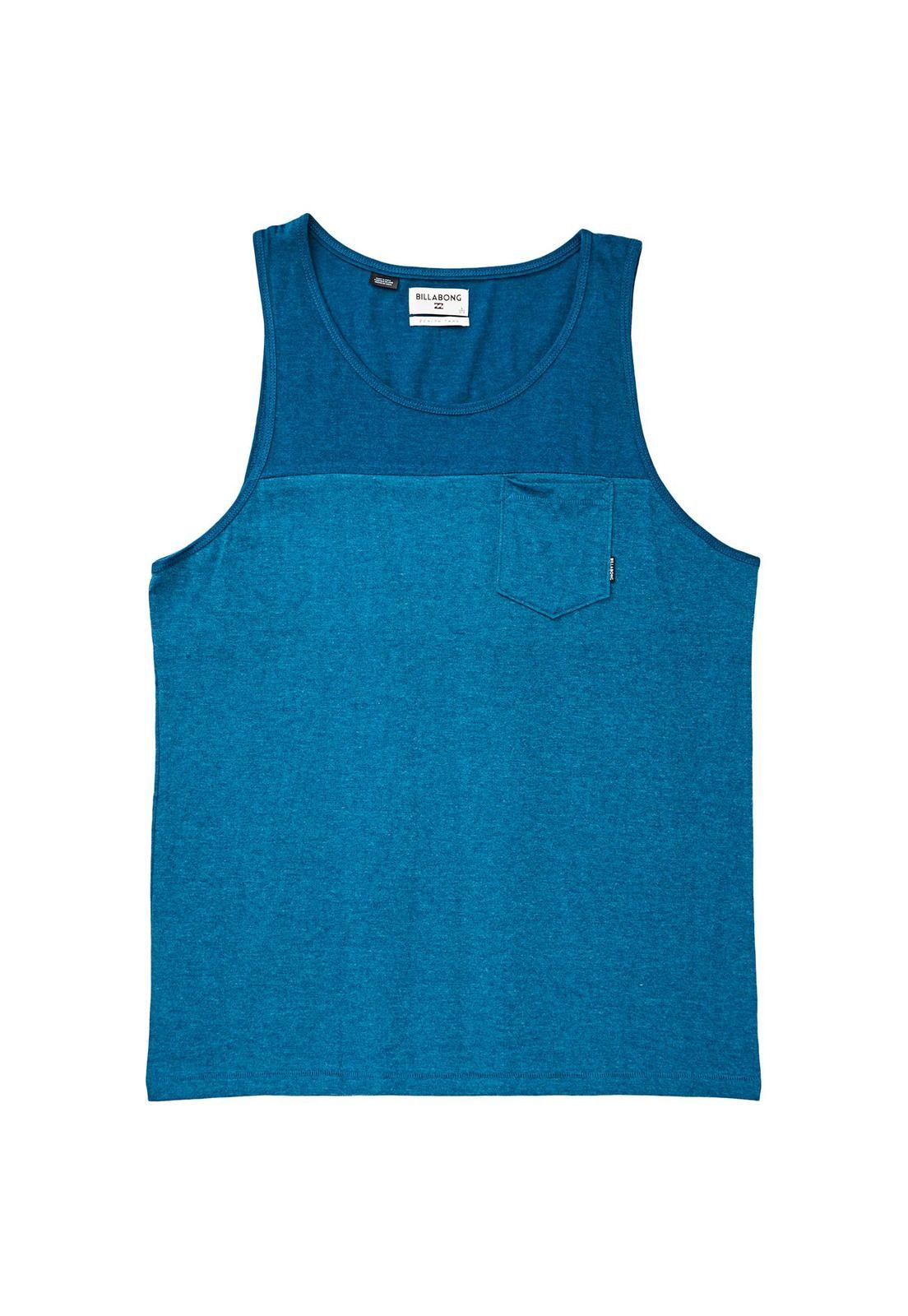 Polera S/M Niño Zenith Blocked Tank Azul Oscuro-0