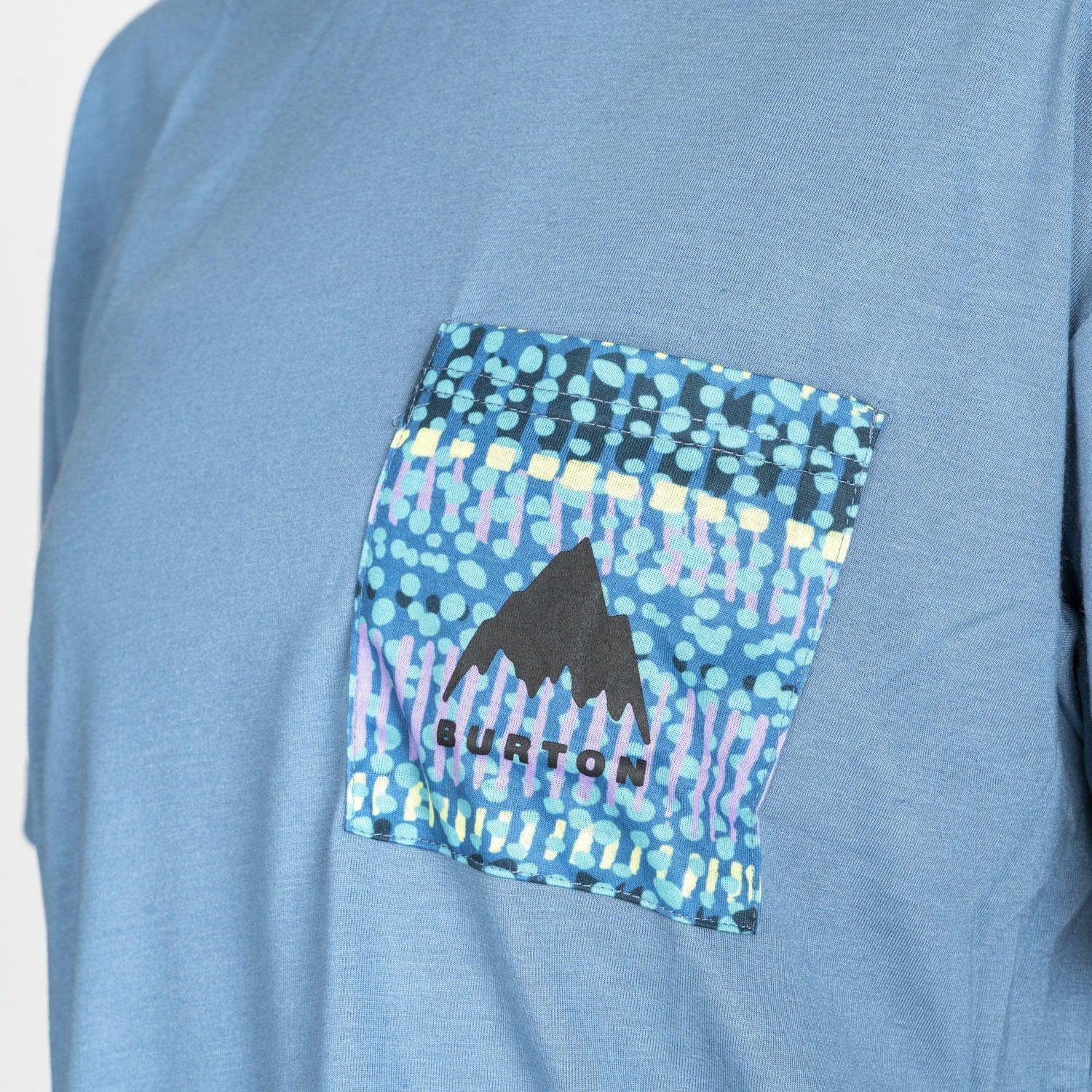 Polera M/C Mujer Mountain W Azul-3