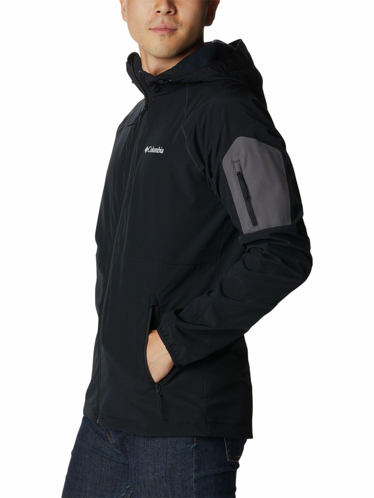 Softshell Hombre Tall Heights Ii Hoodie Negro-1