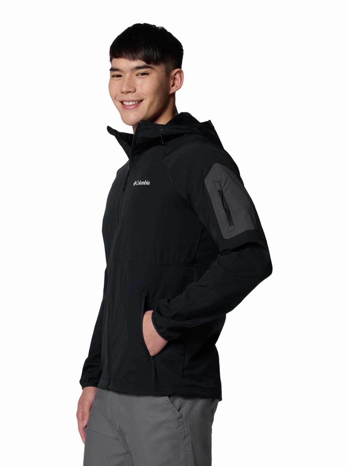 Softshell Hombre Tall Heights Ii Hoodie Negro-3