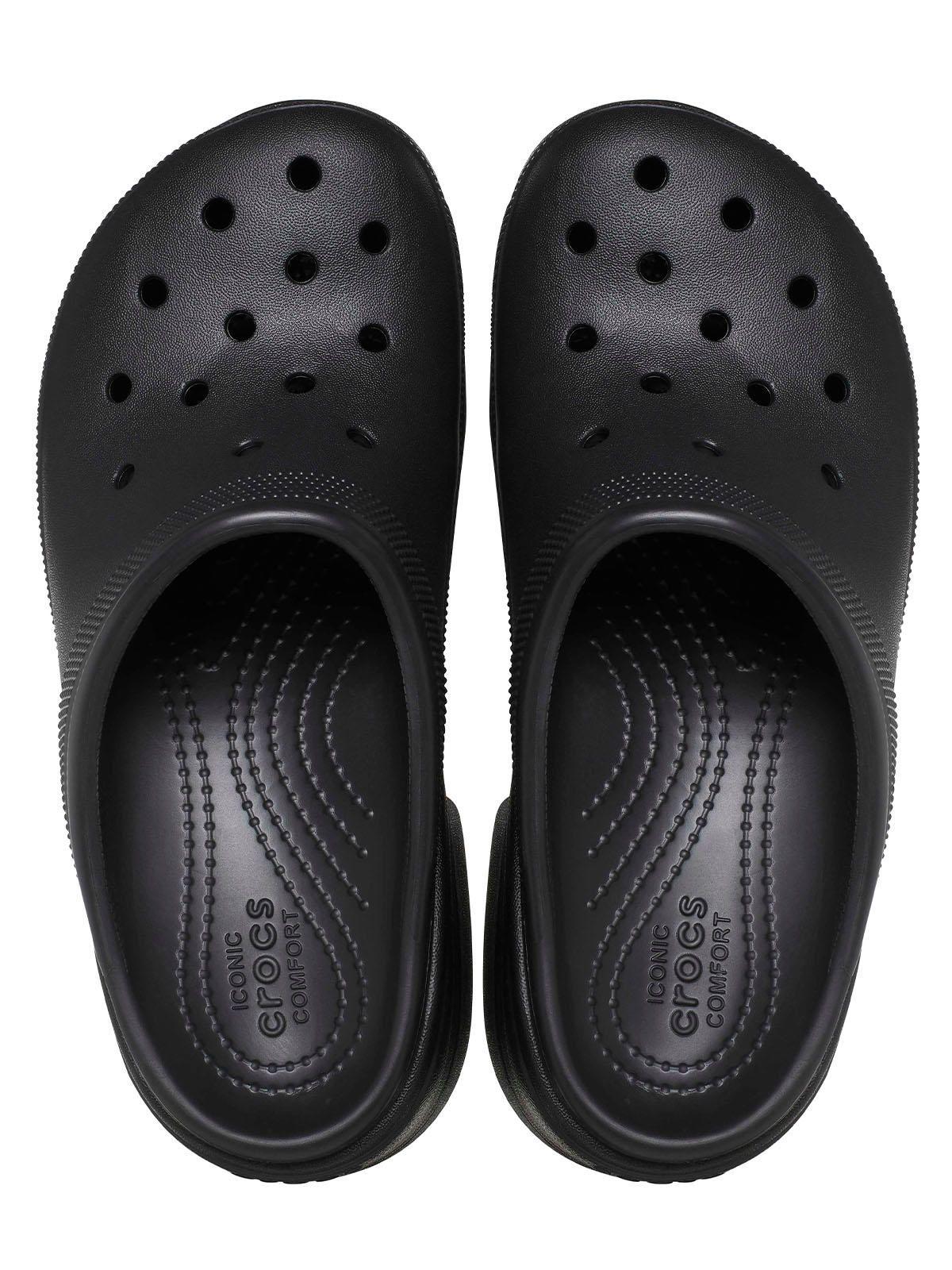 Zueco Crocs Mujer Siren Clog Negro-4