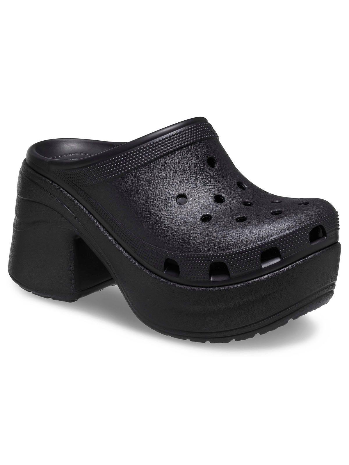 Zueco Crocs Mujer Siren Clog Negro-6
