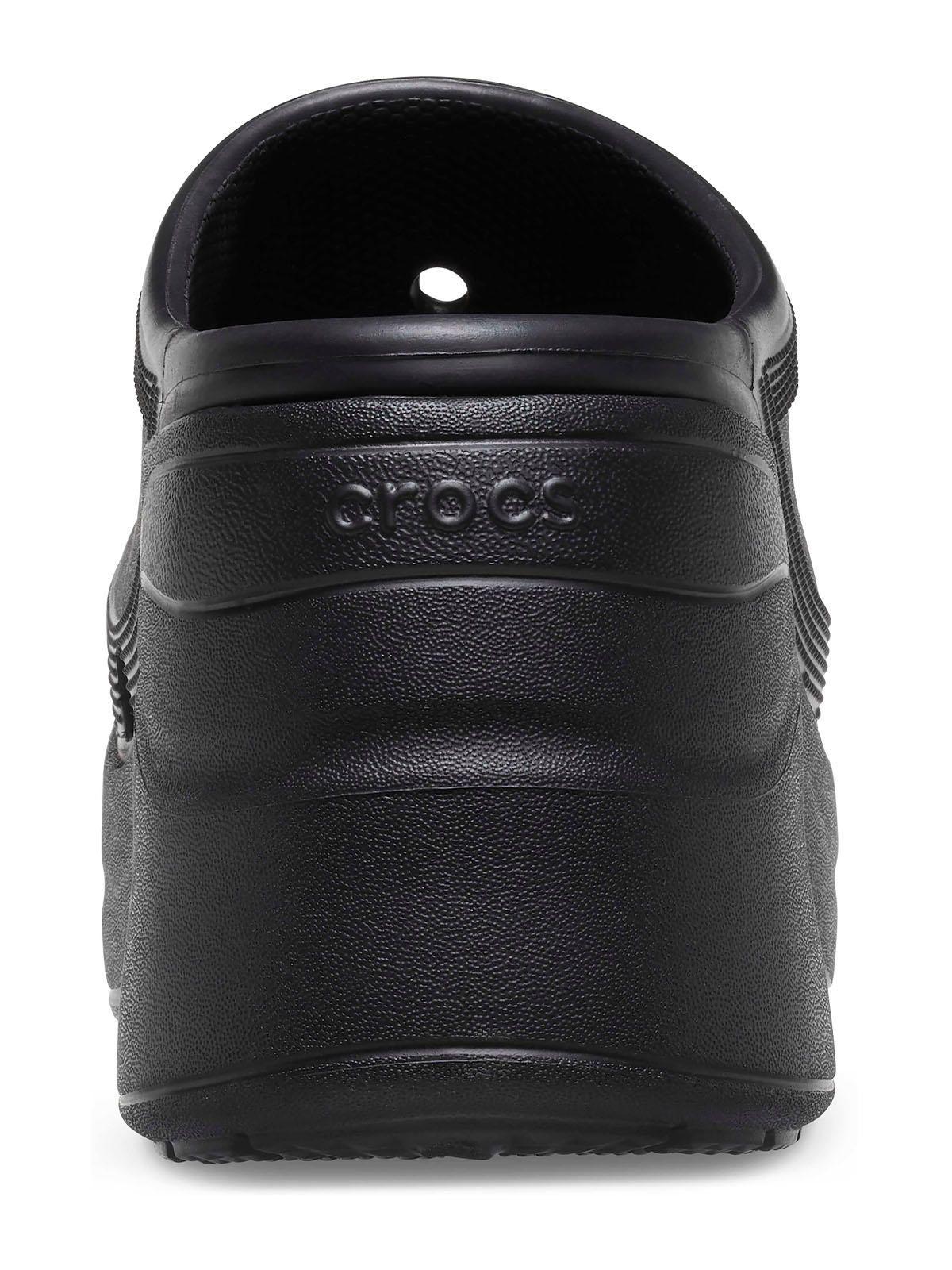 Zueco Crocs Mujer Siren Clog Negro-7