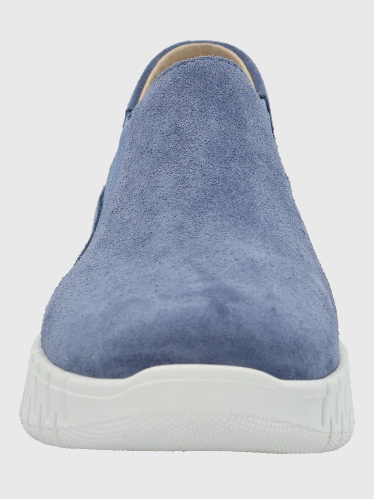 Zapato Mujer Cuero Torino Azul-3