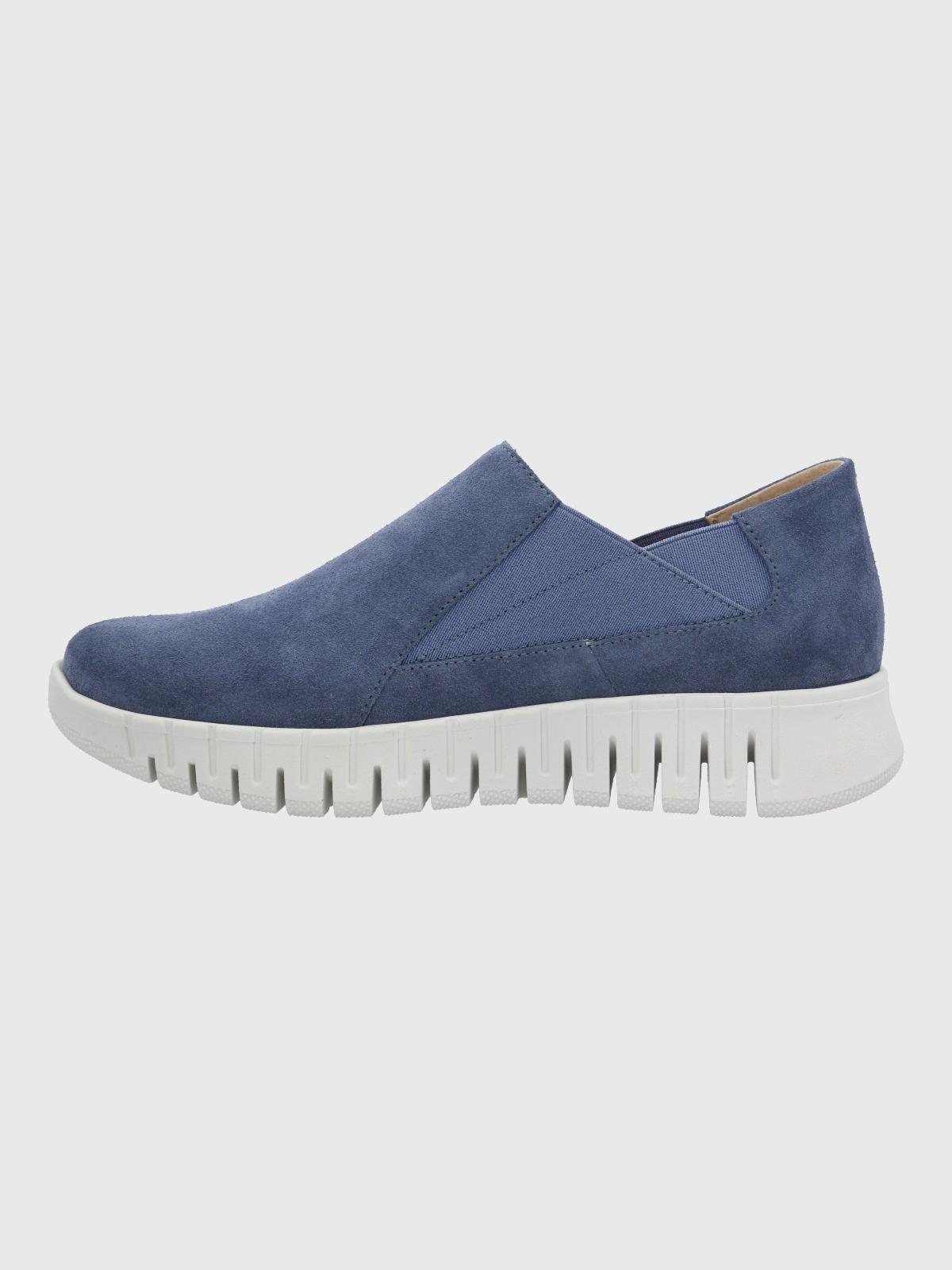 Zapato Mujer Cuero Torino Azul-5