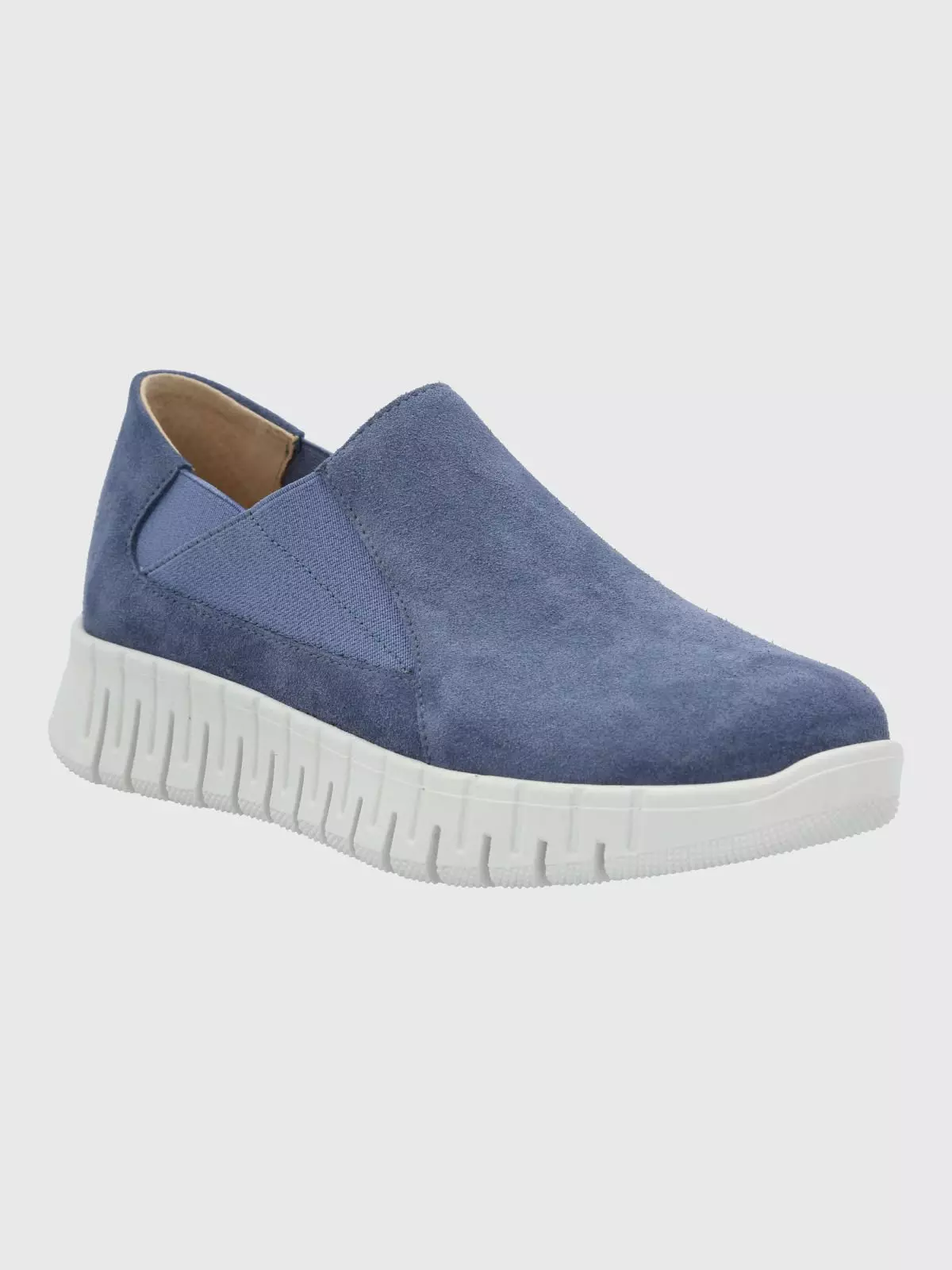 Zapato Mujer Cuero Torino Azul-0