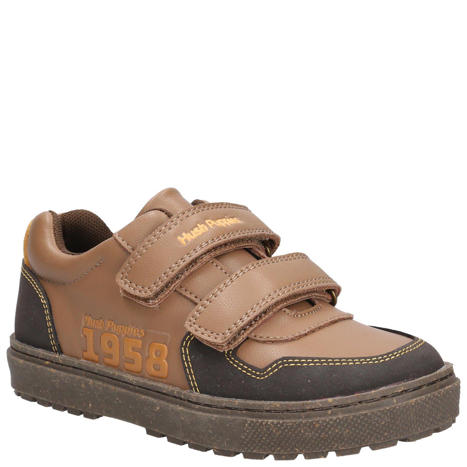 Zapatilla Cuero Niño Jets  Café-0